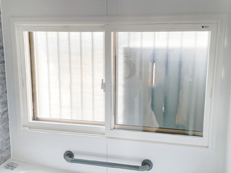 小工事 ヒートショックを防ぐ浴室の内窓